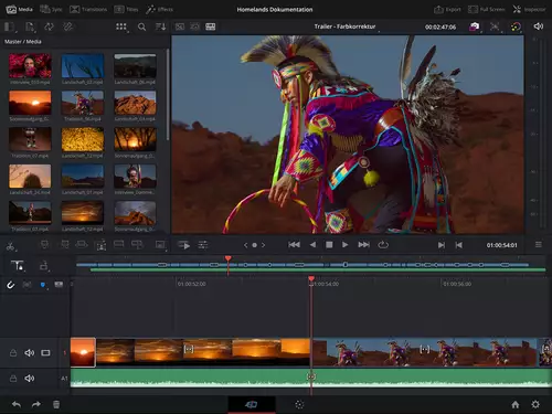 Resolve for iPad