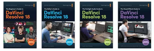 Blackmagic&s Training Manuals for Resolve 18