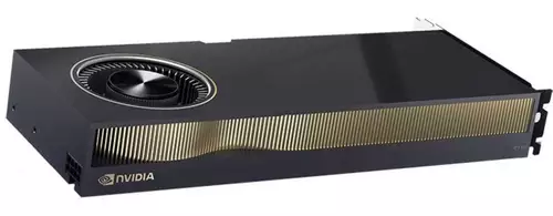 The Nvidia RTX 6000 gets by with an 8-pin power connector