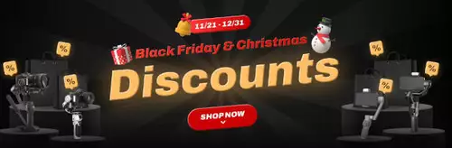 UPDATE: Black Friday Rabattaktionen fr Filmer 2022 - Hollyland, SanDisk Professional, Zhiyun, Tilta und Topaz
