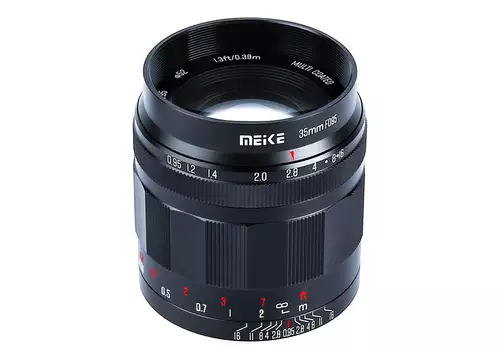 The Meike 35mm F0.95 Large Aperture S35/APS-C Lens 