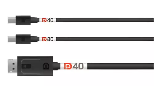 Fr DisplayPort zertifizierte DP40 und DP80 Kabel 