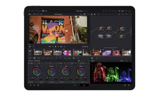 Blackmagic Davinci Resolve fr iPad - Mehr Details sowie Preise und Verfgbarkeit