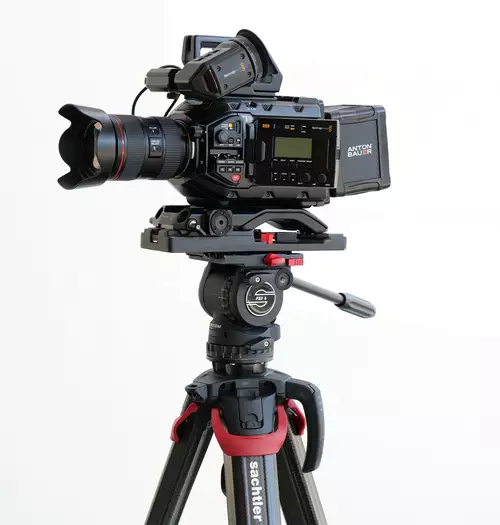 Sachtler Flowtech 75 und Blackmagic Ursa Mini Pro 4.6K G2