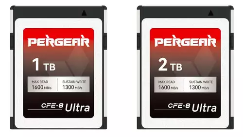 Pergear 1TB / 2TB CFexpress Typ B Ultra Speicherkarten  