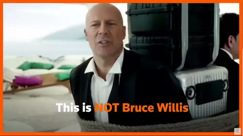 Deepfake: Bruce Willis digitaler Zwilling tritt in Werbeclips auf