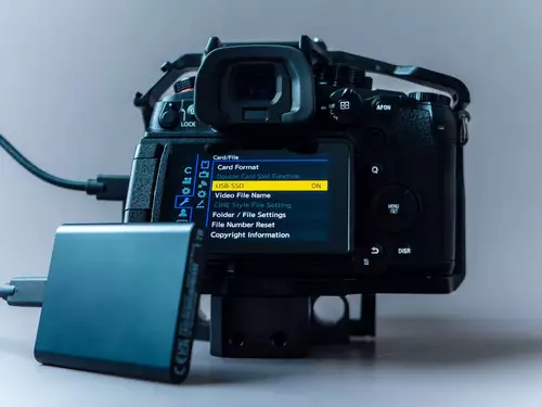 Panasonic GH6: SSD-Aufzeichnung ber USB