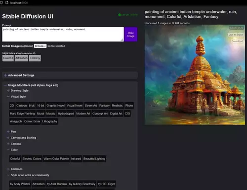 Windows version of Stable Diffusion
