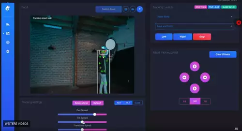 Automatic object tracking