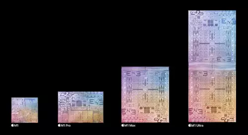 M1 Modelle - M1, M1 Pro, M1 Max und M1 Ultra 