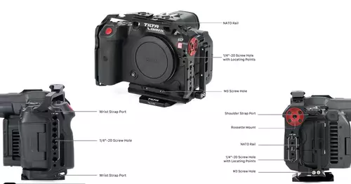 Tilta: Camera Cage fr Canon EOS R5C inkl. Akkulsung fr 8K 50/60p RAW