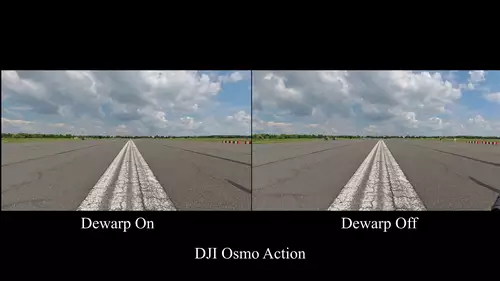 Vergleich: DJI Osmo Action vs GoPro Hero 7 Black - wer baut die beste Action Camera? Teil 2 - inkl. Fazit : DJI OsmoACtion Dewarp
