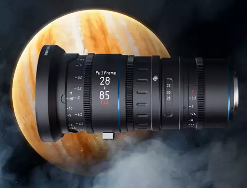 Sirui jupiter 28-85mm T3.2 full frame cine zoom lens