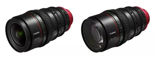 Canon CN-E 20-50mm T2.4 L F / FP und CN-E 45-135mm T2.4 L F / FP 