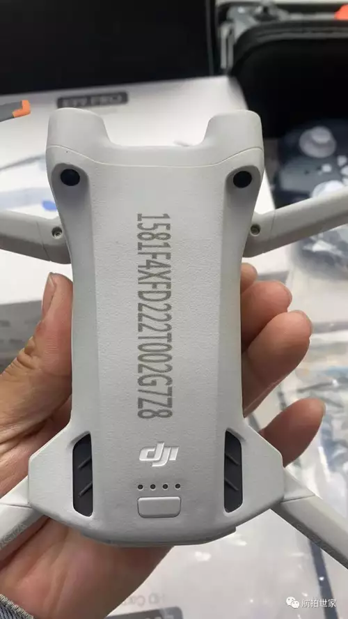 DJI Mini 3 Pro from below 