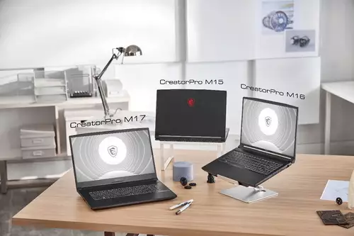 MSI CreatorPro M17, M16 und M15