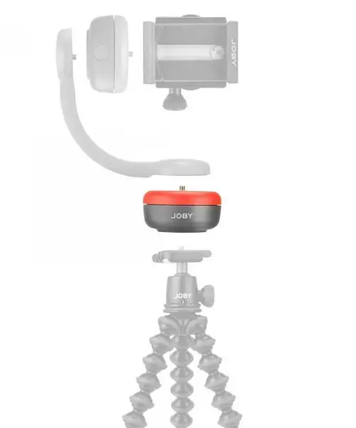 Joby Spin with optional accessories. 