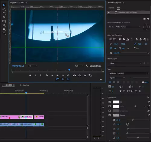 Viele Neuigkeiten fr Adobe Premiere Pro, After Effects und Audition zur // NAB 2019 : Hilfslinien