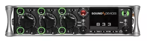 Sound Devices 833 Mixer-Rekorder erhlt per Plugin weitere 4 Kanle