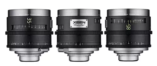 XEEN Meister 35mm T1,3, 50mm T1,3 und 85mm T1,3 