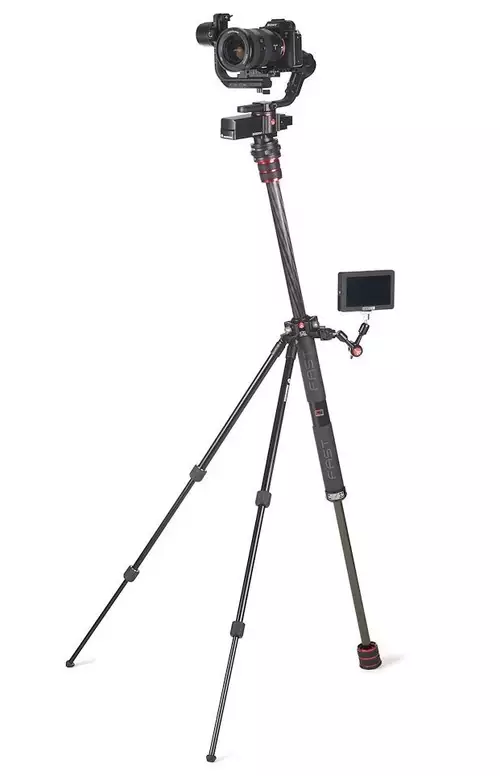 Manfrotto Gimbal 300XM with Gimpod, Gimboom and Extra Monitor 