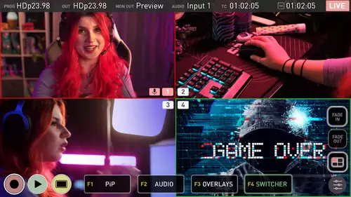 Ninja V plus AtomX CAST Module Screen