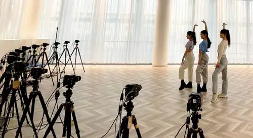 Setup of the 16 cameras