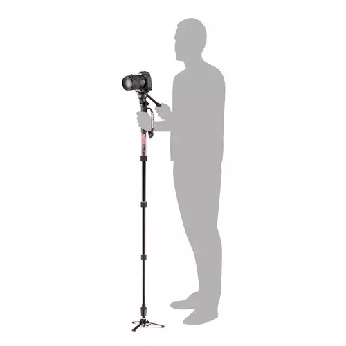 Manfrotto Element MII video monopod with fluid head.