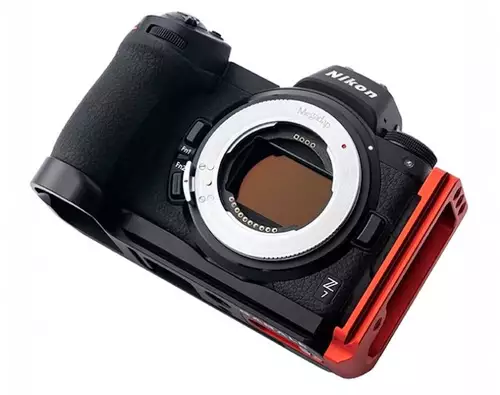 Megadap Sony E-Mount auf Nikon Z-Mount Adapter mit Nikon Kamera 