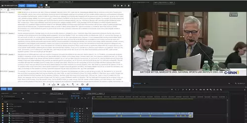 Transcriptive Rough Cutter in Adobe Premiere Pro 