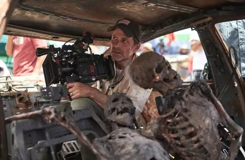 Zack Snyder beim Dreh von "Army of The Dead" 