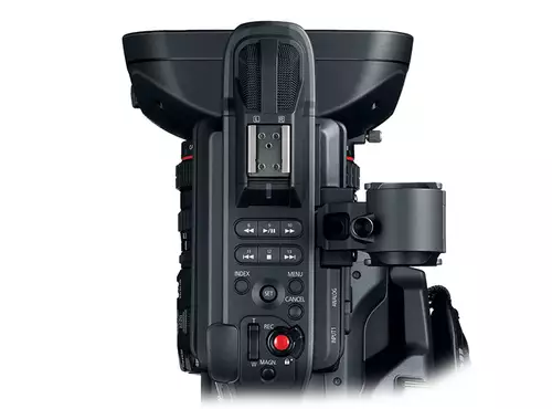 Canon XF705 1" 4K-Camcorder - Teil 1: Ausstattung, Bedienung und Formate : griff