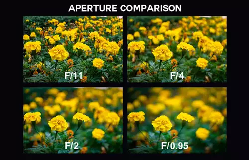 Laowa Argus aperture comparison