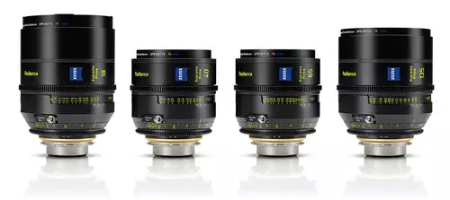 New additions ZEISS Supreme Prime Radiance - 18mm, 40mm, 65mm, 135m.