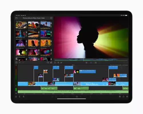 Video editing via iPad Pro