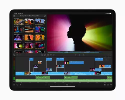 Videoschnitt per iPad Pro 