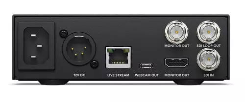 Blackmagic Web Presenter HD Schnittstellen 