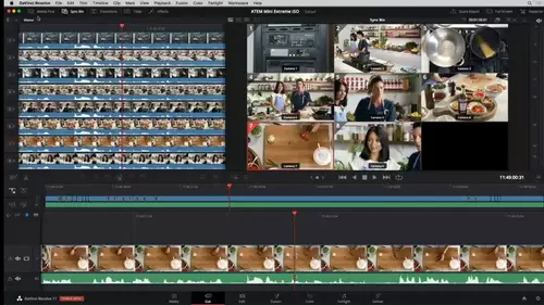 ATEM Mini Extreme Aufzeichnung in DaVinci Resolve importiert 