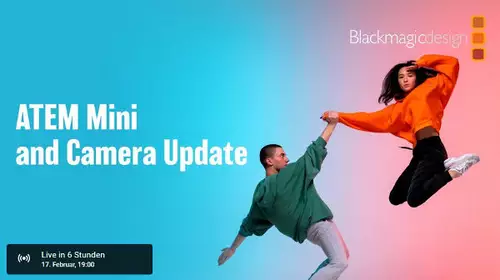 Heute abend: Blackmagic Atem Mini und Camera Update Ankündigungen per Live Stream