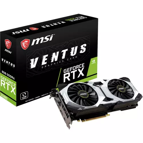 MSI Ventus Geforce RTX 2080 - Beste Grafikkarte fr die 4K-/8K-Videobearbeitung? : fuenf