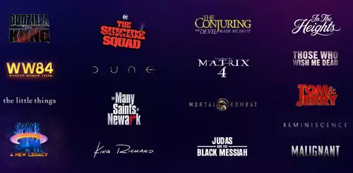 Warner Bros. film premieres 2021