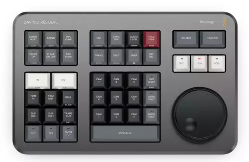 Blackmagic DaVinci Speed Editor keyboard