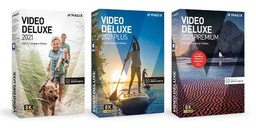 Magix Video deluxe 2021 erschienen, unterstützt 8K-Schnitt