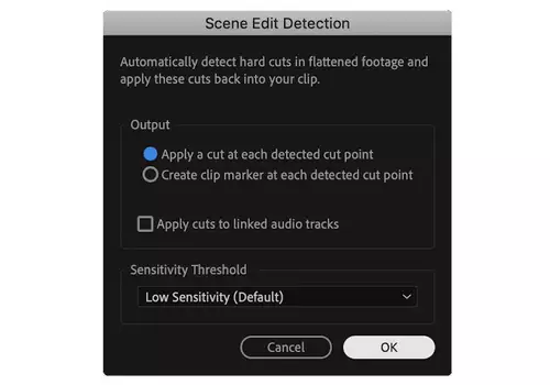 Scene Edit Detection