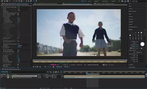 Roto Brush 2 (After Effetcs)