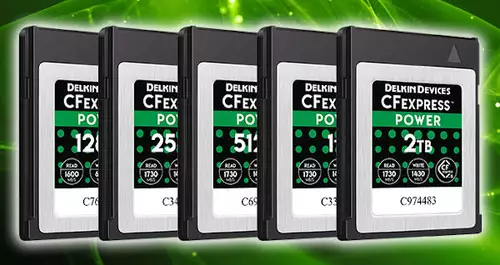 Delkin CFexpress Speicherkartenserie 