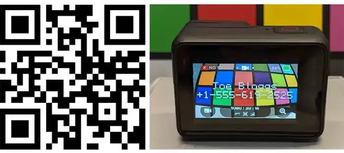 GoPro Hero 8 Programmierung per QR-Code 