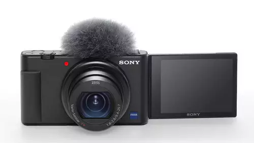 Sony ZV-1 fr Vlogger -- neue 4K-Kompaktkamera mit Webcam-Funktion und Klappdisplay