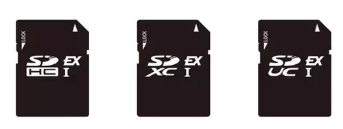 Neue SD Express SDHC, SDXC und SDUC Speicherkarten  