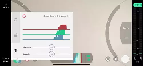 FiLMiC Pro mit dem iPhone Xs - Perfekte Partner? : filmic 5 profil